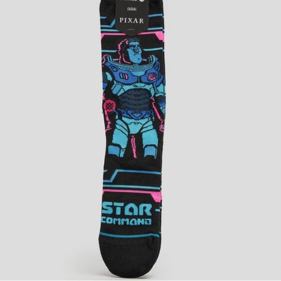 STANCE SOCKS FOR YOUTH YOUNG MEN SIZE 11-2. PIXAR STAR COMMAND IN SIZE MED NWT - Picture 4 of 6